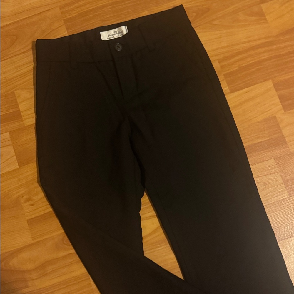 Janie & jack toddler kids boys black dress special occasion pants 5 xsmall